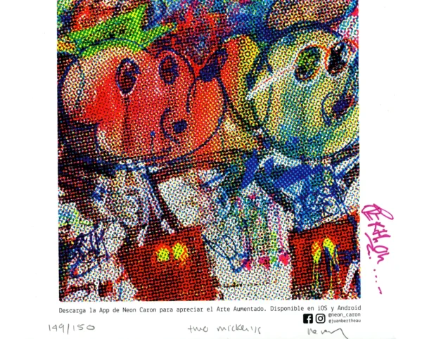 Two Mickeys Serigrafia