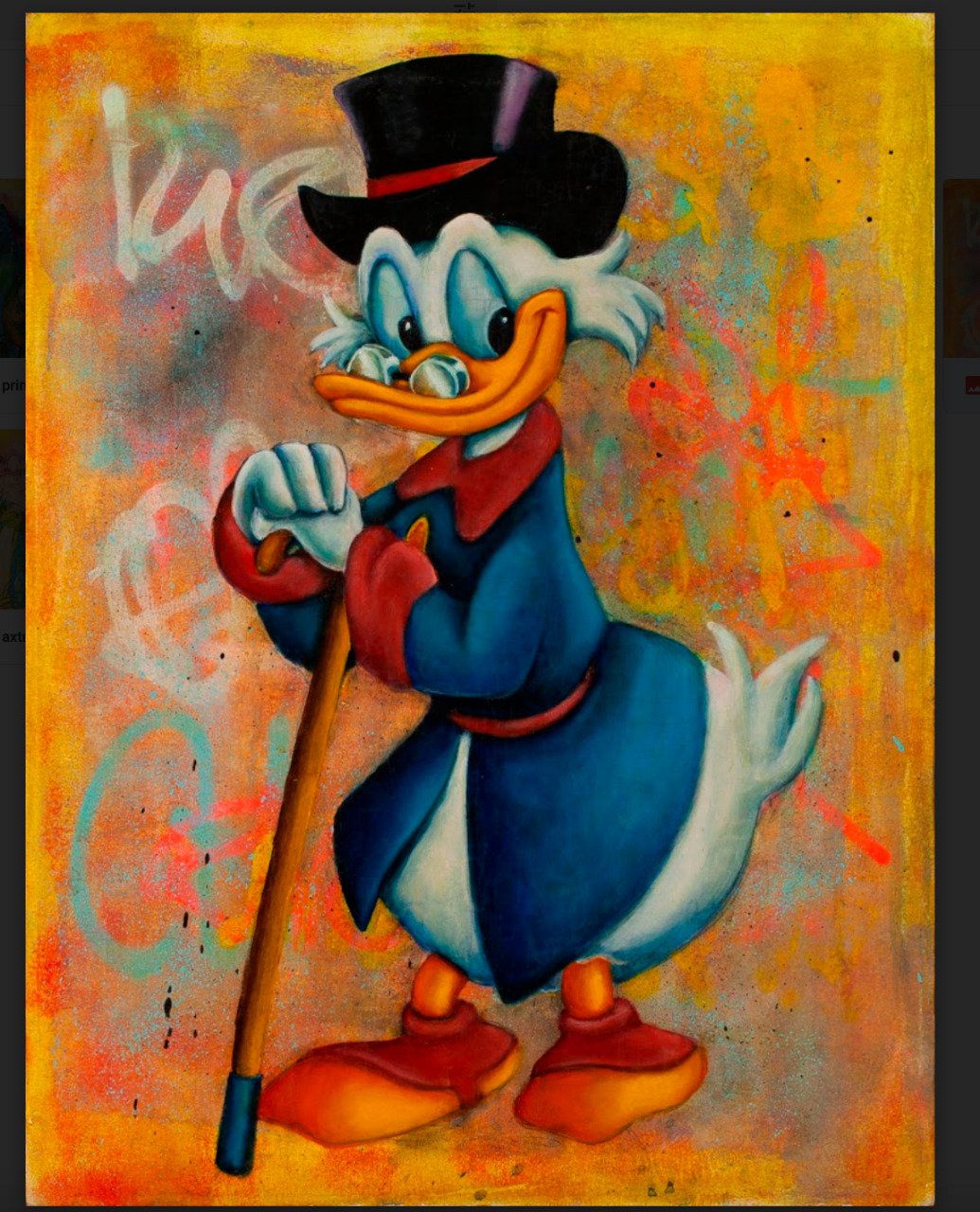 Mc. Pato, obra de la serie Cartoons