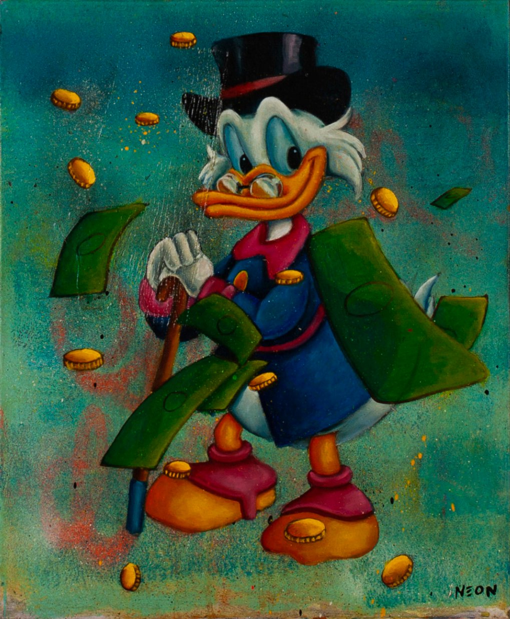 Mc. Pato2, obra de la serie Cartoons