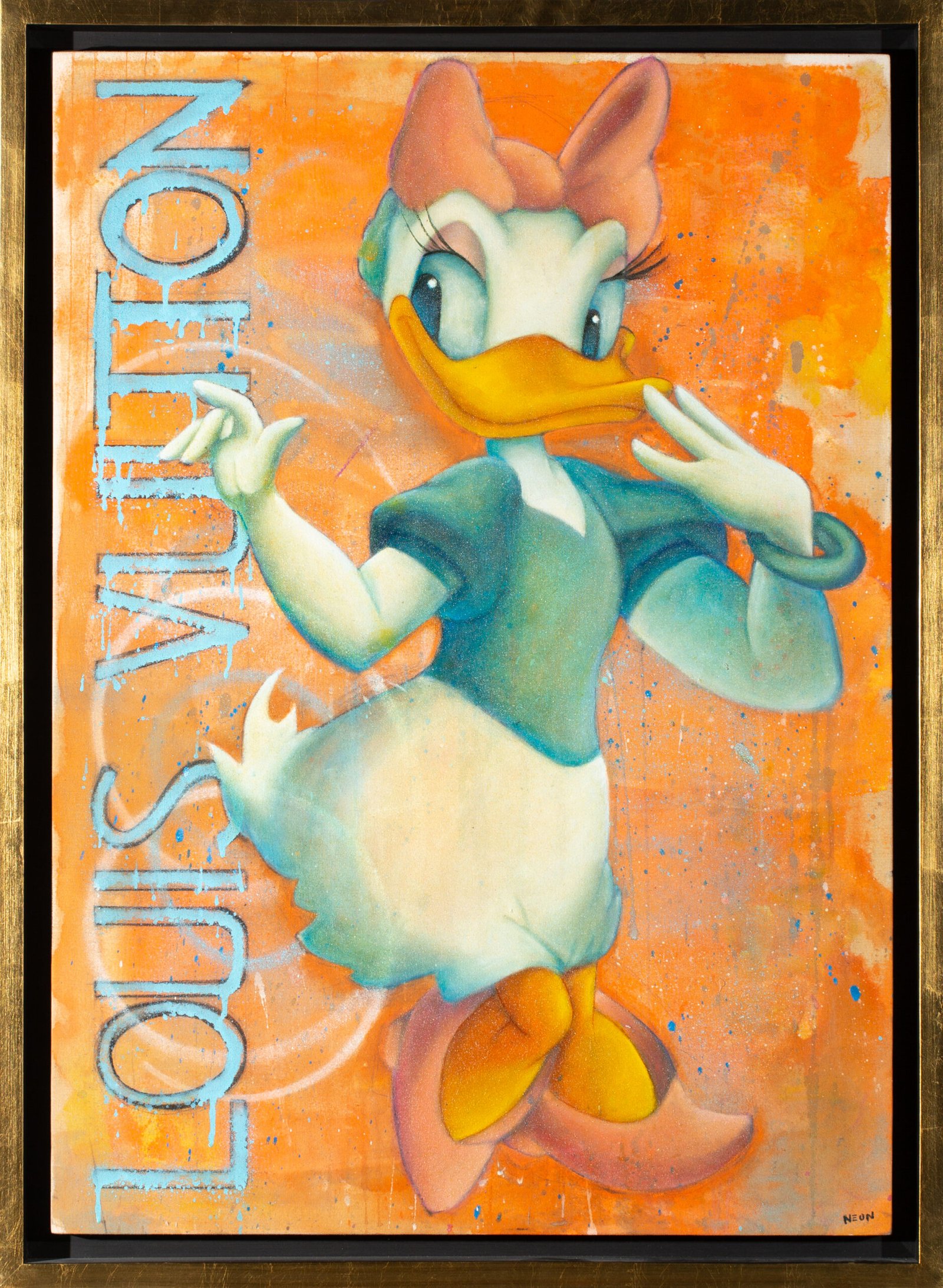 Daisy louis vuitton, obra de la serie Cartoons
