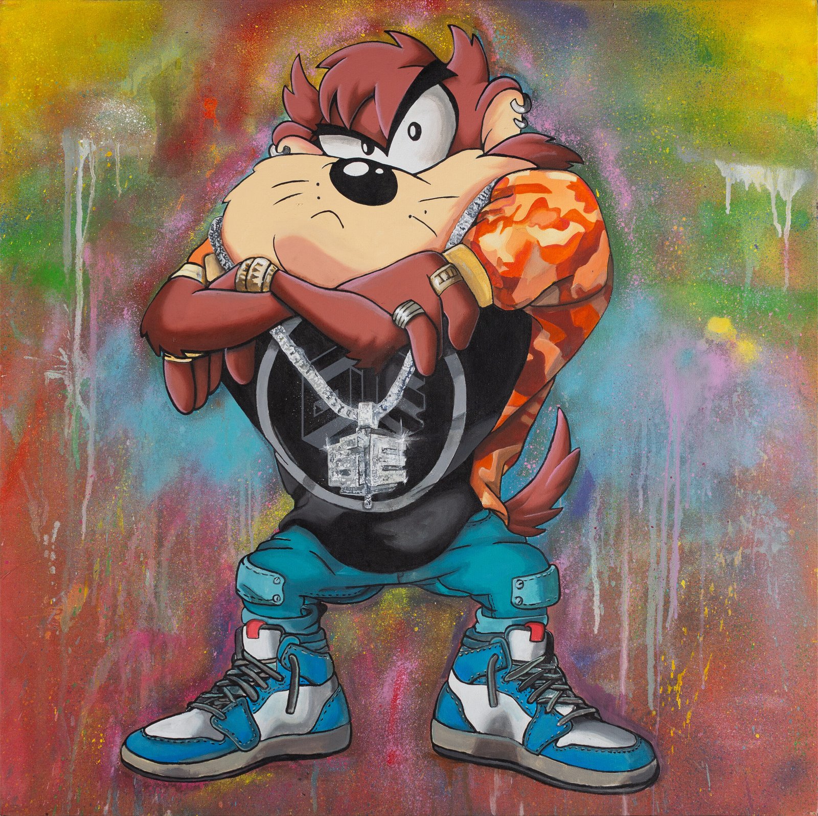 Taz, obra de la serie Cartoons
